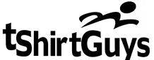 Silhouette of a person playing electric guitar.